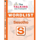 The Talking Dictionary Wordlist and Activator Sticker: Sesotho 